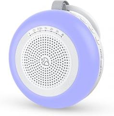 Portable Sound Machine for Baby,LEICEX White Noise Machine,33 Soothing Sound 10 Colors Night Light Sleep Machine for Baby Kids,Timer and Memory, Travel Sound Machine for Sleep Office Privacy Travel