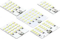 1Pcs High 5730 5V 430Ma~470Ma White Mirco Usab 5730 Led Lighting Panel USaB Mobile Light Emergency Light Night Light New 2026 High for Reliable Electronic Component, Precision, Stable Performance