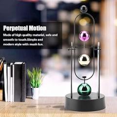 Akozon HighQuality Art Craft Desk Decoration - Electronic Shake Wiggle Device, Perpetual Motion, Swinging, Modern Style, Requires 4 AA Batteries