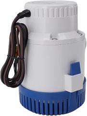 Electronic Automatic Bilge Pump, Lightweight Submersible Bilge Pump, Easy to Install, 3000GPH for Motorhomes (12V)