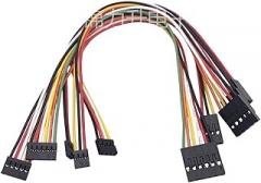 10Pcs 2.0mm Durp0int Wire to 2.54mm Durp0int Terminal Wire C0innector Adaptier 2.0mm to 2.5mm Dual Head 2P3P4P5P6Pin 200mm Length New 2026 High for Reliable Electronic Component