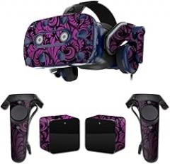 MightySkins Skin Compatible with HTC Vive Pro VR Headset - Purple Style | Protective, Durable, and Unique Vinyl Decal wrap Cover | Easy to Apply, Remove, and Change Styles | Made in The USA