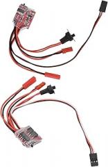 Bnineteenteam 30A Brushed ESC Electronic Speed Controller, Forward Backward Brake, 4-8V, for RC Car
