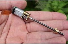 ELLANA Powered mini Precision Electronic Lock Motor, N20 Geared Motor with Feedback, DC3.7V Linear Geared Motor with Copper Nut Torque Gear (Size : B Type (Right Hand))