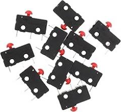10pcs Limit Switch Pin Plunger Micro for Appliances Electronic Components Easy Maintenance Compatible .g25