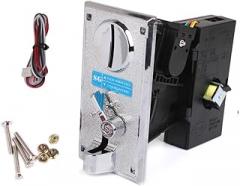 Advanced Electronic CPU Coin Selector Acceptor Sorter for Arcade Jamma Game - High Accuracy Scoring & Unique Interference ion Design - Programmable Coins Accepter for DIY Arcade