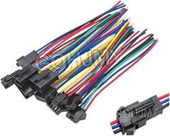 10PCS 10CM Jst Sm 2P 3P 4P 5P 6P Led Light Bar Driver Connector Plug Socket Male to Female Quick Adapter New 2025 for Arrival High Reliable Electronic Component, Precision, Stable Performance