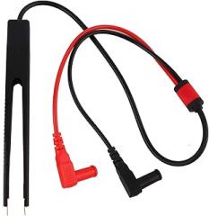 Respicefinem New High Quality Transistor Tester Accessory High Sensitivity Electronics Checker Test Clip Tweezers Made of High Strength Materials Durable Wear and Aging