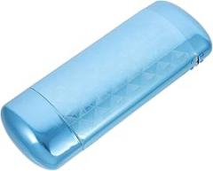 Portable Hard Shell Eyeglasses Protective Case with Tight Closure Spacious Multipurpose Storage Box for Sunglasses and Electronics Durable Aluminum Design for Men and Women