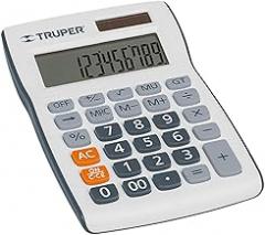 TRUPER CALC-12B Desktop Calculator, 4 3/4