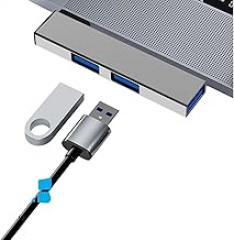 Type-C USpB HUB Laptop PC Side Elbow Cable Splitter Multi Port USpB 3.0 Converter Charging Dock Data Transfer Extend Adaptier New 2026 High for Reliable Electronic Component