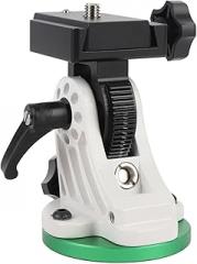 Aluminum Alloy Equatorial Instrument Latitude Base, Star Field with 90 Degree Adjustable Angle, for Astronomy Telescope Accessory, Portable Tracking with 3/8 inch Thread