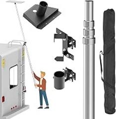 Starlink Gen 3 Rv Ladder Mounting Kit, Starlink Gen 3 Pole Mount for rv Ladder, 11 ft Aluminum Pole, Rv Ladder Mounting Holder Included, Starlink Gen 3 Adapter Indcluded