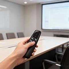 Presentation Clickers for PowerPoint, Clicker for Laptop Presentations Remote, USB Wireless Presenter Remote, Power Point Remote Clicker for Computer/Mac/PPT/Google Slide Advancer