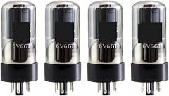 6V6GT Vacuum Tube Replaces 6V6 CV511 6P6P Audio Valve Electronic Tube Amplifier Kit Quad(1pcs)