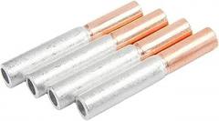 GTL Series Compressed Copper Aluminum CU-AL Tube bimetal Crimp Terminal Cable Wire Connector Splice Sleeve Lug Ferrule GTL(GTL-10)