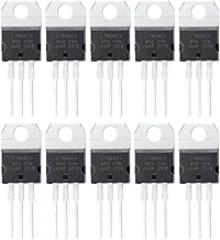 L7806CV 10pcs Linear Positive Voltage Regulator Three Terminal Regulator for Monitor, Electric Locks, Electronic Devices (6V)