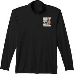 Mobile Technician SteMi Apparel Mobile Technician Mobile Repair Electronic Gadget Profession Performance Quarter-Zip Top