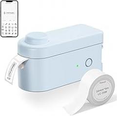 Makeid Wireless Label Maker, L1-C Portable Bluetooth Printer 9/12/16mm