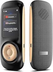 Smart Language Translator Device with Voice 2.4 Inch Touch Sn 70 Languages in 120 Countries WiFi Pocket Electronic Translators for Learning Traveling Shopping