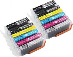 Compatible Ink Cartridge PGI-450 CLI-451 BK C M Y GY for PIXMA MG6340 MG7140 IP8740 MG7540 MG5540 IP7240 Printer Ink Replacement for OEM New 2026 High for Reliable Electronic Component