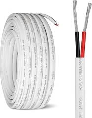 14 Gauge Duplex Marine Wire Tinned Copper Boat Cable, 70ft 14 AWG Standard USA OFC Oxygen Free Copper Wire for Automotive Boat Speakers Solar Outdoors