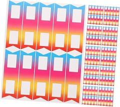 24sheet Writable Cable Labels Multi- -Adhesive Wire Tags for Cable Management for Electronics School Supplies No Residue Removable Design