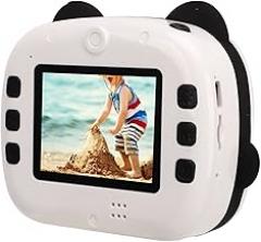 Kids Immediate Camera, Kids Print Camera, 12MP 8X Zoom HD Digital Thermal Print Camera with 2.4 inch Eye Screen, Birthday Gifts for Kids
