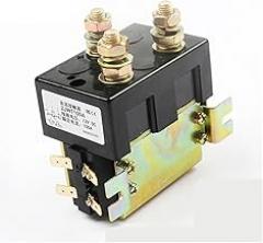 LEAHY Vehicle dc contactors DC88 2NO+2NC 12V 24V 36V 48V 60V 72V DC Contactor ZJWT100A for Motor Forklift handling Drawing Grab wehicle car Winch (Color : 12V)