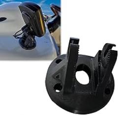 Replacement Bracket for Humminbird Piranhamax Fish Finder, Enhanced Fish Finder Bracket with Safety Lock, Adjustable Position, Suitable for Marine Electronics