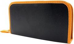 Portable Carry Case Small Tool Pouches Organizers Bag Holder With Zippers Soldering Iron Storage Bags Organizers Electronics Leather Pouch