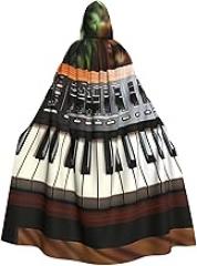 Halloween Hooded Cloak Cape Cartoon giraffe rainbow clouds Adult Vampire Witch Cape for Halloween Cosplay Costumes