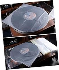 Angoily 50pcs Sleeves Pkastic Plastic Bags for 12cm Flap Sleeves Keep Your Safe and Scratch