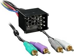 Metra Electronics 70-8591 Radio Wiring Harness for BMW Amp Integration, Multi Color