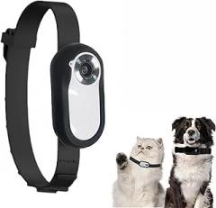 128GB Mini Body Camera for Pets, HD 1080P Cat Dog Collar, Upgraded Electronic Image Stabilization, Ultra Wide Angle, Action Recorder, Collar Video Camera