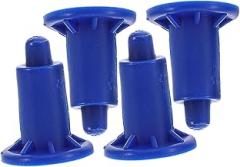 Angoily 4pcs Scale Foot Pads Weighing Pan Leveling Pads for Electronic Scale Nonslip Rubber Feet Quick Setup and Easy Installation