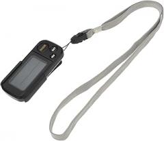 Day Memory Digital Pedometer with Large Screen Electronic Step Counter for Sports Accessories Accurate Calories and Distance Tracker Compact Black Fitness Step Counter for Walking