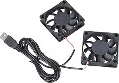 60x60x15MM USB 5V Electronic Cooling Fan Low Noise Computer Electronic Brushless Fan Home Office Networking Equipment