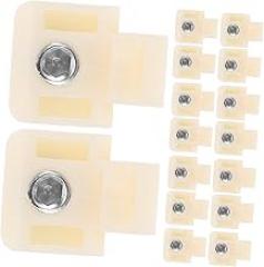 LIFKOME 30Pcs Nylon Base Screw Set for Electric Control Cabinet Junction Box Attachment for Electronic Equipment