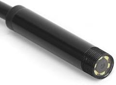 Heayzoki Endoscope Camera with Light, Mini Camera USB Endoscope for Android Phone and Computer, 6 Adjustable Led Lights Snake Borescope Camera with Micro USB, Type C