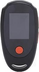 Handheld Digital Microscope, 2MP 2 Inch HD Screen with 8 LED Lights for Reading Stamps Jewelry Plants Electronic Components (Black)