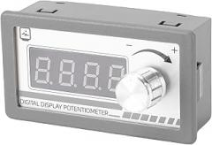 Fafeicy 2K Digital Potentiometer, 4 Digit Display Programmable Potentiometer with Current Loop Chip, for Speed Voltage PWM Control in Electronic Setups