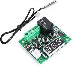 W1209 with Case 12V DC Digital Temperature Controller Board Digital Thermostat Electronic Temperature Temp Control Module