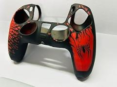 PSS Silicone Cover Case for PS5 Controller Anti Slip Protective Case Sleeve Compatible for Play/Station 5 Controller Remote Accessories (Spider/Man Theme), Red