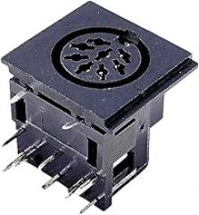 Din Socket 2 3 4 5 6 7 8 Position Female 13 Pin PCB Right Angle Through Holes-J DS Power 2A 110V Circular Receptacle New 2026 High for Reliable Electronic Component, Precision, Stable Performance