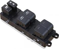 AIP Electronics Premium Power Electric Master Window Switch Front Left Driver Side Compatible with 2007-2012 Nissan Pathfinder 25401ZL10A OEM Fit SW1979