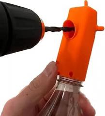 Drill Dust Collector - Wall-Mounted Guide for 0.8” Bits, No Installation & Lightweight for Crafts & Electronics Repair(Straight)