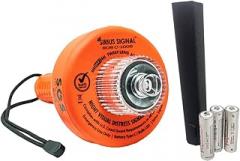 Sirius Signal C-1003 SOS LED Flare Electronic Visual Distress Signal and Battery Adapter Bundle