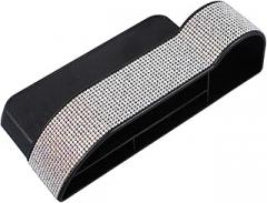 1pc Car Storage Box Auto Seat Gap Storage Case for GPS Navigator Electronics Fashion Rhinestones