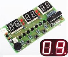 Xuanthang Spare Part for C51 6 Bits Digital Electronic Clock Electronic Production Suite DIY Kits